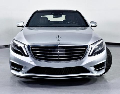 Silver 2015 Mercedes-Benz S-Class S 550