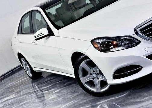 White 2015 Mercedes-Benz E-Class E 350 4MATIC