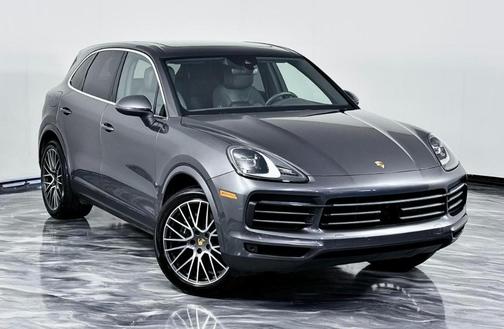 Gray 2021 Porsche Cayenne Base