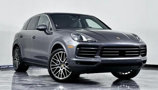 Gray 2021 Porsche Cayenne Base