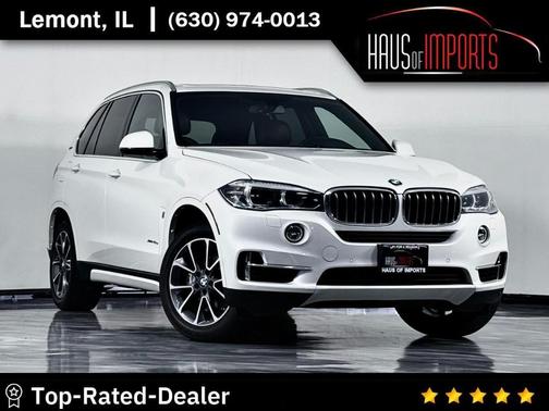 White 2017 BMW X5 eDrive xDrive40e