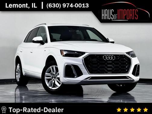Ibis White 2023 Audi Q5 45 S line quattro Premium
