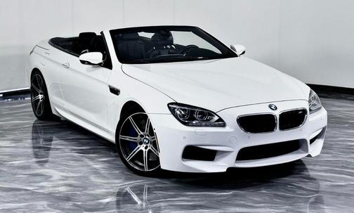 White 2014 BMW M6 Base