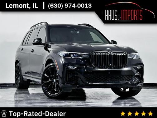 Black 2021 BMW X7 M50i