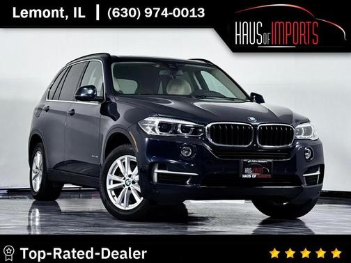 Blue 2015 BMW X5 xDrive35i