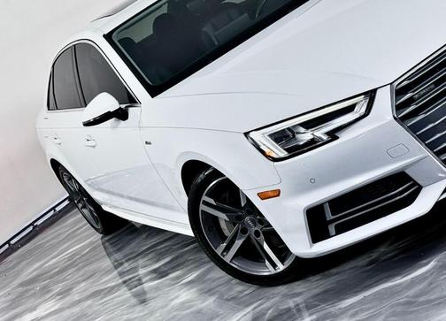 Glacier White Metallic 2018 Audi A4 2.0T Premium Plus