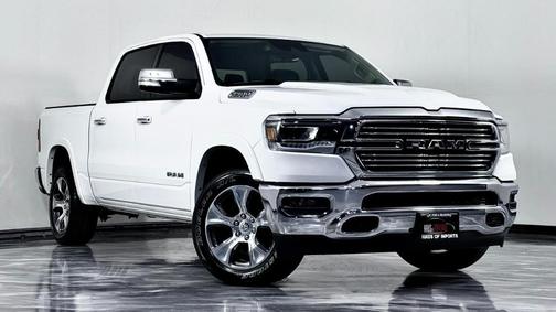 White 2022 RAM 1500 Laramie