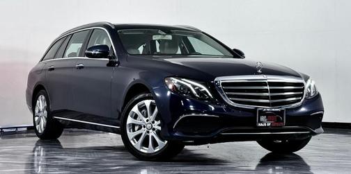 Blue 2017 Mercedes-Benz E-Class E 400 4MATIC Sport