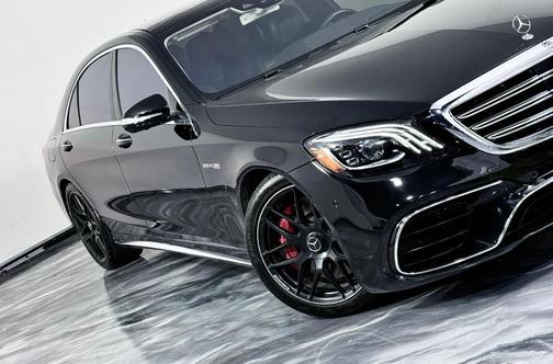 Black 2019 Mercedes-Benz AMG S 63 Base 4MATIC