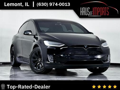 Black 2018 Tesla Model X 75D