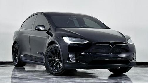 Black 2018 Tesla Model X 75D