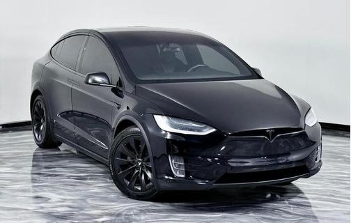 Black 2018 Tesla Model X 75D