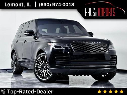 Santorini Black 2019 Land Rover Range Rover 3.0L V6 Supercharged