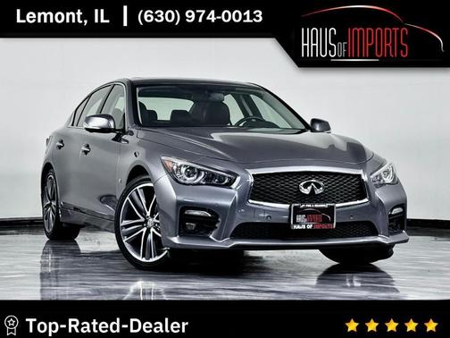 Graphite Shadow 2015 INFINITI Q50 Sport