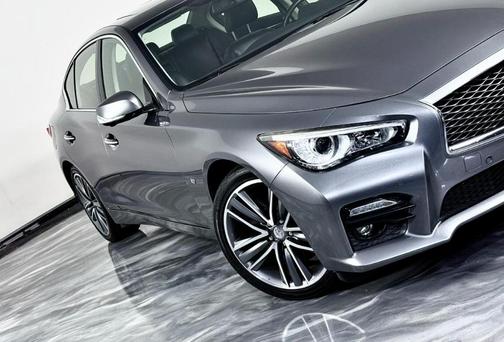 Graphite Shadow 2015 INFINITI Q50 Sport