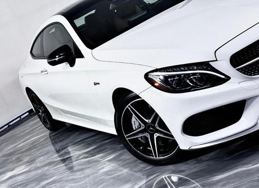 White 2017 Mercedes-Benz AMG C 43 Base 4MATIC