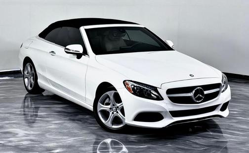 White 2017 Mercedes-Benz C-Class C 300