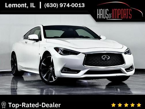 White 2017 INFINITI Q60 3.0T Premium