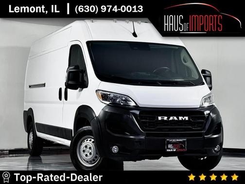 White 2024 RAM ProMaster 2500 High Roof