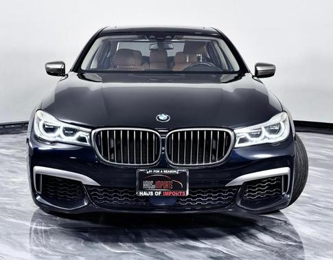Black 2017 BMW M760 i xDrive