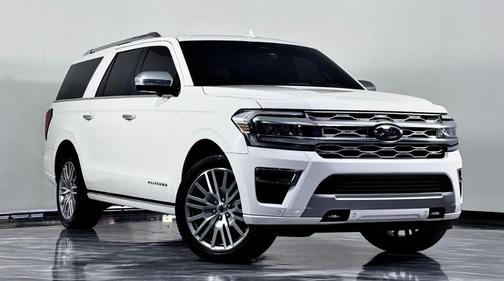 White 2022 Ford Expedition Max Platinum