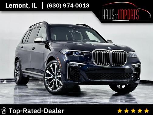 Black 2022 BMW X7 M50i