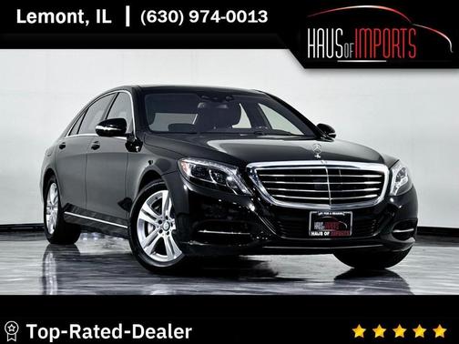 Black 2017 Mercedes-Benz S-Class S 550 4MATIC