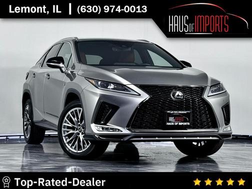 Silver 2022 Lexus RX 350 F SPORT Appearance