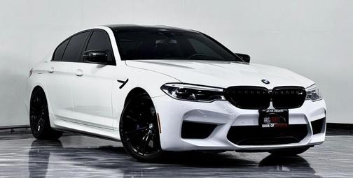 White 2020 BMW M5 Competition
