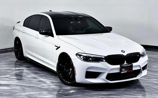 White 2020 BMW M5 Competition
