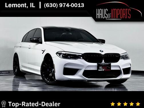 White 2020 BMW M5 Competition