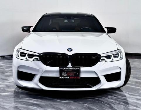 White 2020 BMW M5 Competition