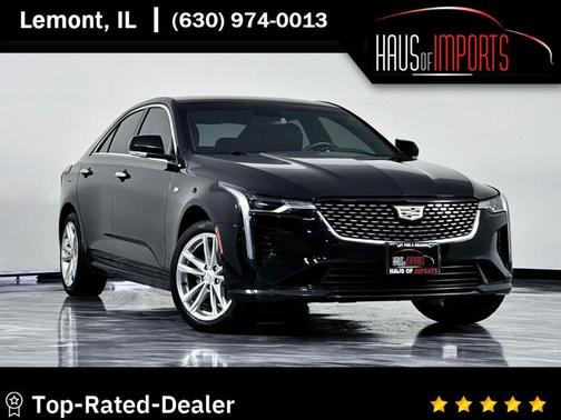Black 2020 Cadillac CT4 Luxury