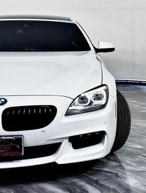 White 2015 BMW 650 Gran Coupe i xDrive
