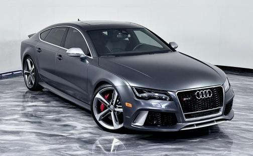 Gray 2014 Audi RS 7 4.0T Prestige
