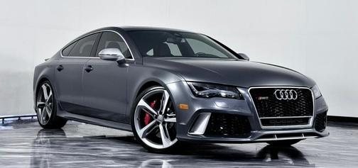 Gray 2014 Audi RS 7 4.0T Prestige
