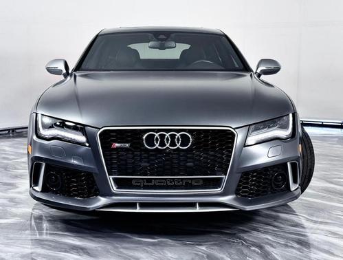 Gray 2014 Audi RS 7 4.0T Prestige