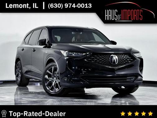 Black 2024 Acura MDX A-Spec