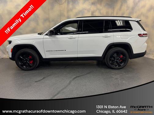 Bright White Clearcoat 2023 Jeep Grand Cherokee L Altitude
