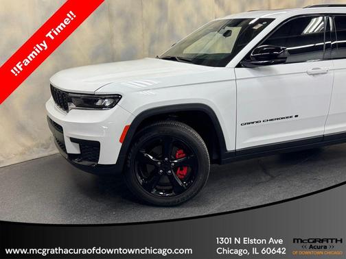 Bright White Clearcoat 2023 Jeep Grand Cherokee L Altitude