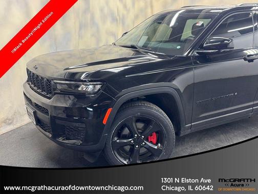Diamond Black Crystal Pearlcoat 2023 Jeep Grand Cherokee L Altitude