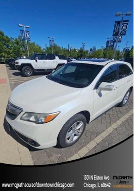 White Diamond Pearl 2013 Acura RDX Base