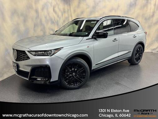 Solar Silver Metallic 2026 Acura MDX A-SPEC Advance Package