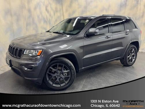 Granite Crystal Metallic Clearcoat 2021 Jeep Grand Cherokee 80th Anniversary 4x4