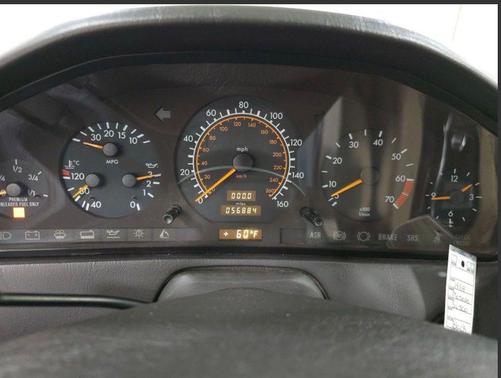 Black 1994 Mercedes-Benz SL-Class SL 500