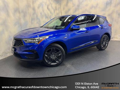 Apex Blue Pearl 2020 Acura RDX A-Spec