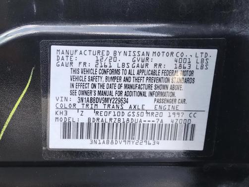 2021 Nissan Sentra SR