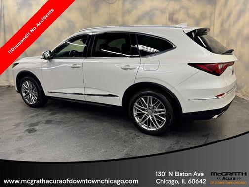 Platinum White Pearl 2023 Acura MDX Advance Package
