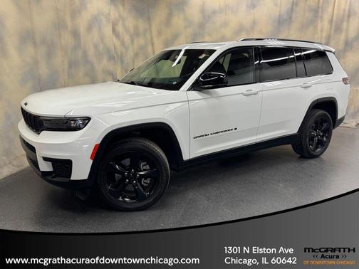 Bright White Clearcoat 2024 Jeep Grand Cherokee L Altitude