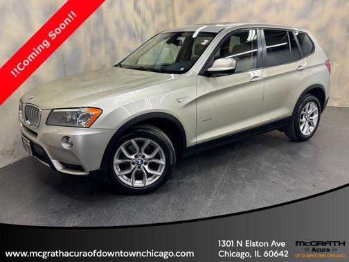 Mineral Silver Metallic 2011 BMW X3 xDrive35i